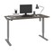 Bestar Bestar Upstand 30” x 72” Standing Desk in bark grey 175879-000047 - alternate 4